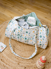 Charger l'image dans la galerie, Le sac week-end Caladia – motif Passiflore Agneaux