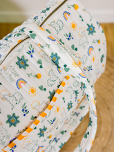 Charger l'image dans la galerie, Le sac week-end Caladia – motif Passiflore Agneaux
