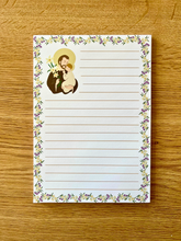 Charger l'image dans la galerie, Papier à lettres Saint Joseph- A5- 50 feuilles