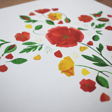 Charger l'image dans la galerie, Affiche Croix de Coquelicots