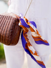 Charger l'image dans la galerie, Le petit Foulard Ancolie caramel