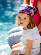 Charger l'image dans la galerie, Le petit foulard Vivre d'amour violet