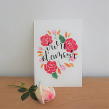 Charger l'image dans la galerie, Carte Vivre d'Amour-Sainte Thérèse
