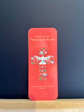 Charger l'image dans la galerie, Signet Profession de Foi - Croix d'Ancolies et verset biblique