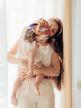 Charger l'image dans la galerie, Le petit Foulard Ancolie caramel