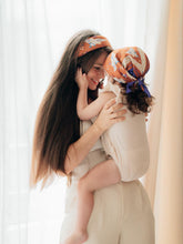 Charger l'image dans la galerie, Le petit Foulard Ancolie caramel