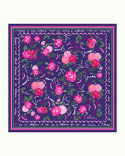 Charger l'image dans la galerie, Le petit foulard Vivre d'amour violet