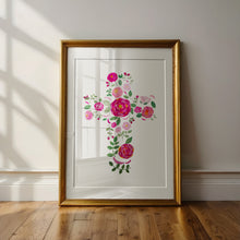 Charger l'image dans la galerie, Affiche Croix de Roses