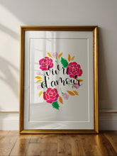 Charger l'image dans la galerie, Affiche Vivre d'Amour