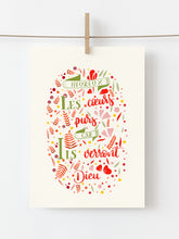 Charger l'image dans la galerie, Carte Béatitude : heureux les cœurs purs