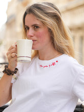 Charger l'image dans la galerie, Le T-shirt brodé Ma grâce te suffit en coton bio
