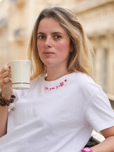 Charger l'image dans la galerie, Le T-shirt brodé Ma grâce te suffit en coton bio