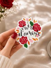 Charger l'image dans la galerie, Sticker « Vivre d'amour » – Sainte Thérèse de Lisieux