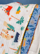 Charger l'image dans la galerie, Petit foulard festonné - Sainte Famille