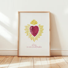 Charger l'image dans la galerie, Affiche Coeur immaculé de Marie