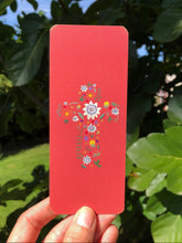 Charger l'image dans la galerie, Signet Croix de Passiflore-rose terracota