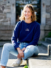 Charger l'image dans la galerie, Le sweat Thérèse marine