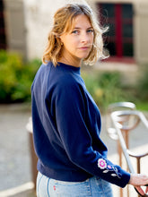 Charger l'image dans la galerie, Le sweat Thérèse marine