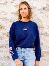 Charger l'image dans la galerie, Le sweat Thérèse marine