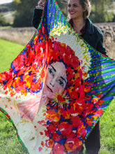 Charger l&#39;image dans la galerie, Le foulard &quot;Fille de Sion&quot; Louise Groux X Caladia
