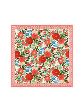 Charger l'image dans la galerie, Le petit foulard Liseron - frise rose
