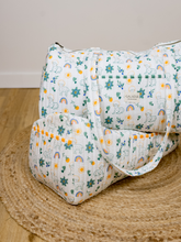 Charger l'image dans la galerie, Le sac week-end Caladia – motif Passiflore Agneaux
