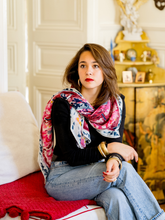 Charger l'image dans la galerie, Le grand foulard Marie-Madeleine- Louise Groux X Caladia
