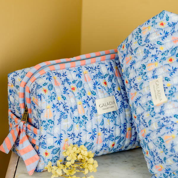 La trousse de Toilette Marie – Matelassée & Imperméable