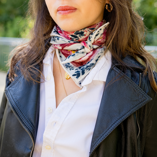 Le petit foulard Marie-Madeleine - Louise Groux X Caladia
