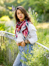 Charger l'image dans la galerie, Le grand foulard Marie-Madeleine- Louise Groux X Caladia
