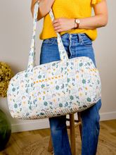 Charger l'image dans la galerie, Le sac week-end Caladia – motif Passiflore Agneaux
