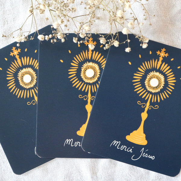 Cartes Communion format 8.5cm x 10.5 cm