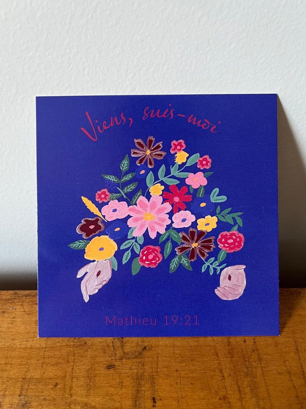 Carte « Viens,suis-moi »