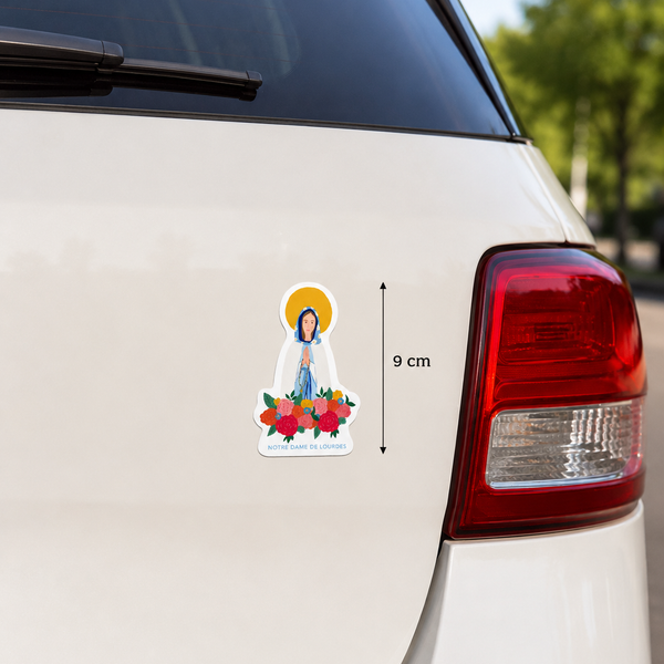 Sticker Notre Dame de Lourdes