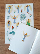 Charger l&#39;image dans la galerie, Planche de 21 stickers religieux Anges
