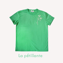 Charger l&#39;image dans la galerie, T-shirt vert - La pétillante
