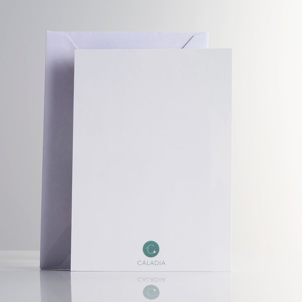 Carte motif Passiflore