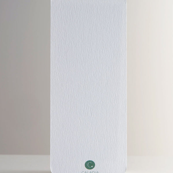 Signet Croix Passiflore blanc