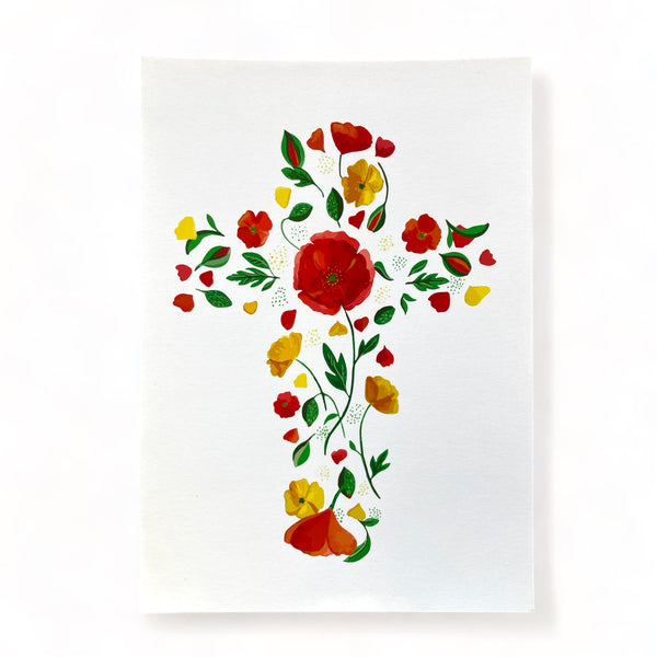 Affiche Croix de Coquelicots