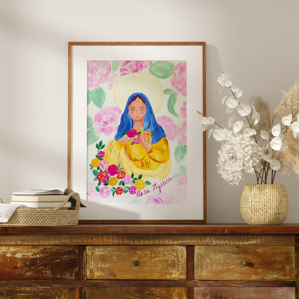 Affiche Rosa Mystica