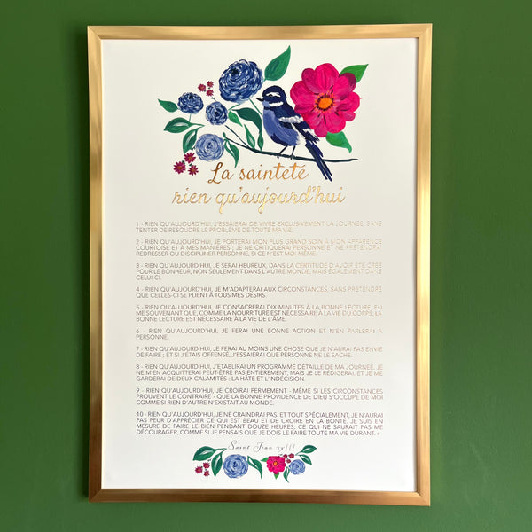 Décalogue de la Sérénité - Prière de Saint Jean XXIII