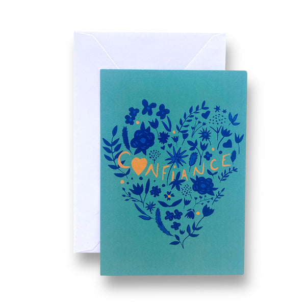 Carte Coeur Confiance