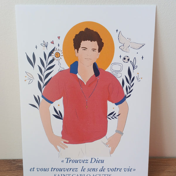 Carte Saint Carlo Acutis