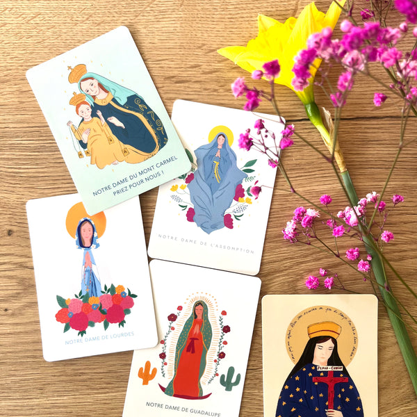 Petite carte Notre du Mont Carmel