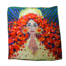 Charger l&#39;image dans la galerie, Le foulard &quot;Fille de Sion&quot; Louise Groux X Caladia
