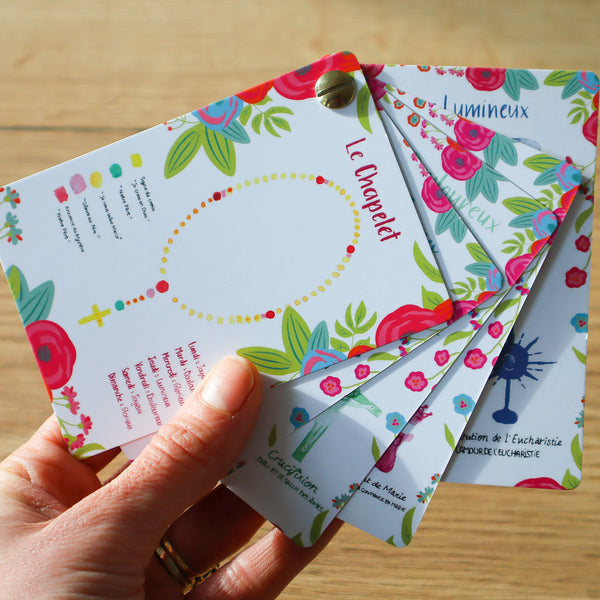 Lot famille : 5 nuanciers Chapelet