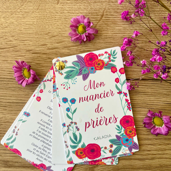 Lot Famille – 5 nuanciers de prières quotidiennes