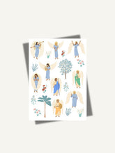 Charger l&#39;image dans la galerie, Planche de 21 stickers religieux Anges

