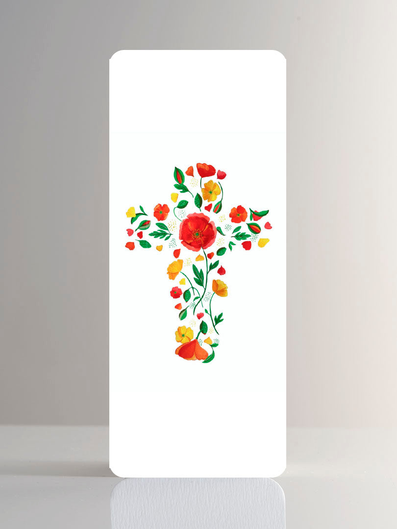 Signet Croix Coquelicot