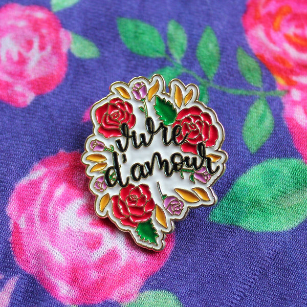 Pin's Vivre d'Amour